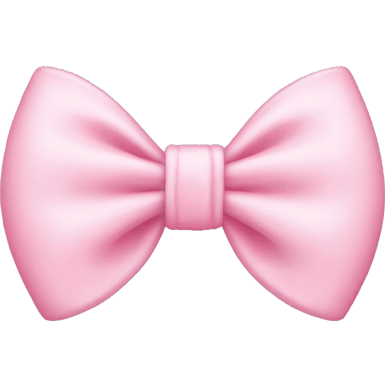 Baby pink bow emoji