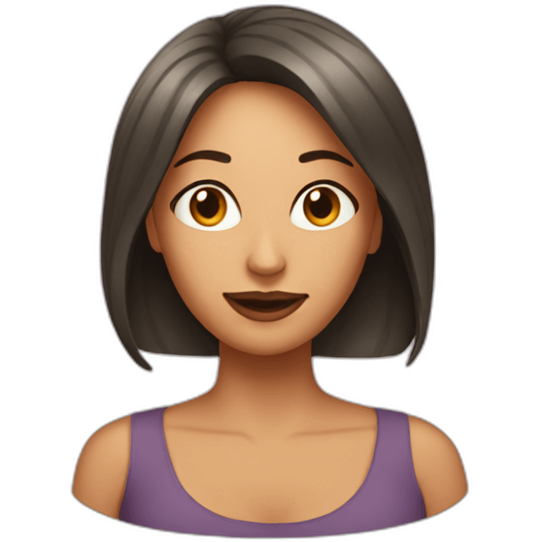 woman in lounge emoji