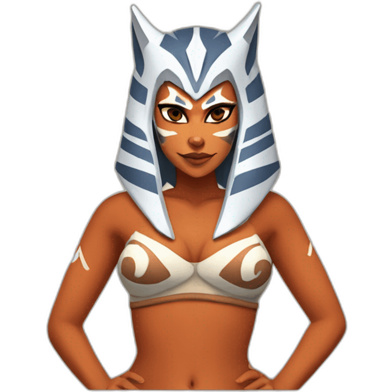 voluptuous ahsoka tano lingerie emoji