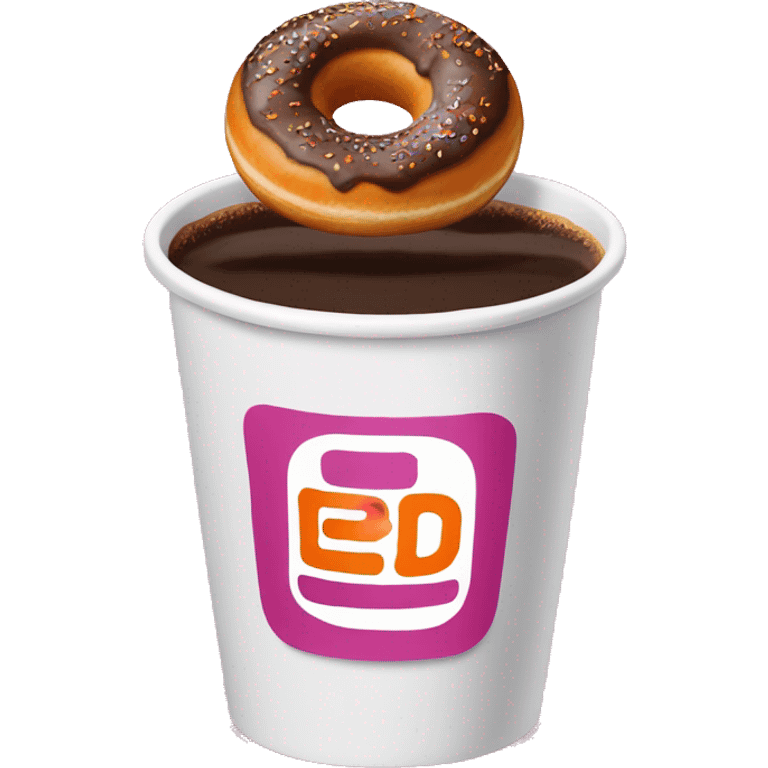 Dunkin’ Donuts coffee emoji