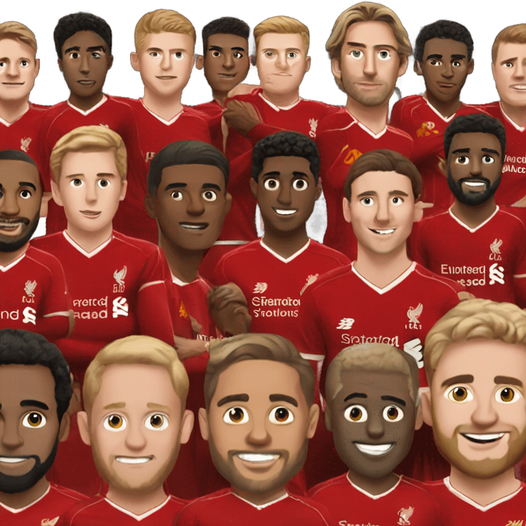 Liverpool fc players emoji