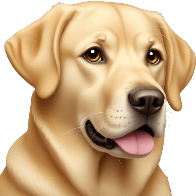 golden labrador retriever emoji