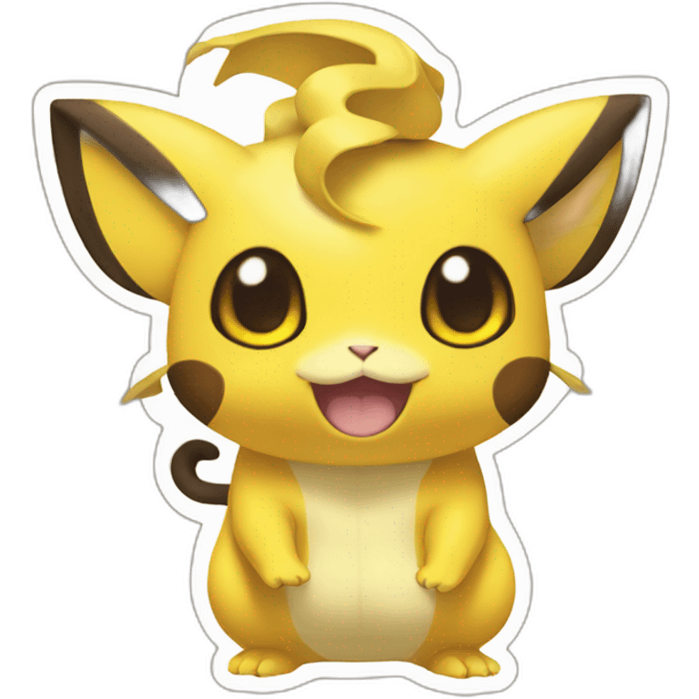 Raichu pokemon emoji