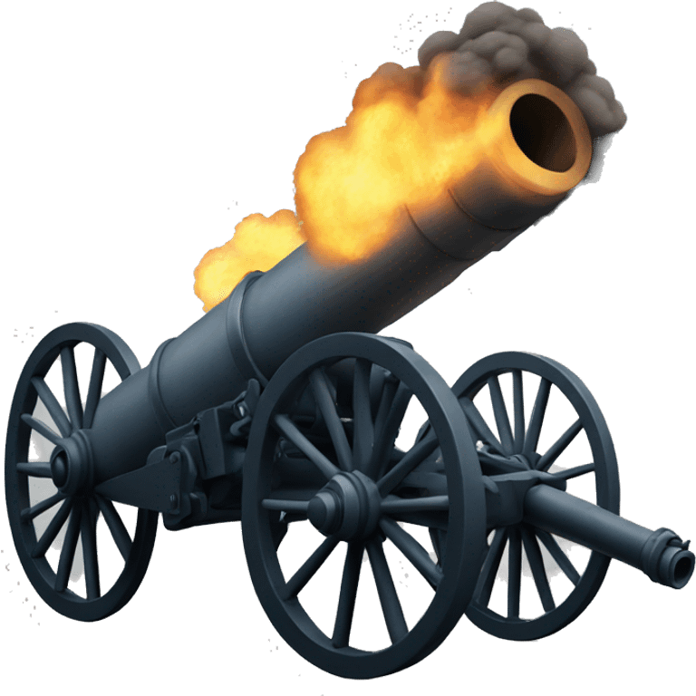 Cannon fire emoji