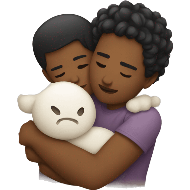 Cuddling  emoji