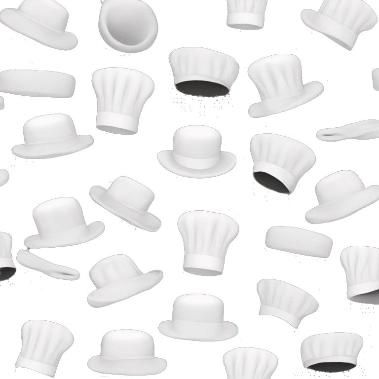 Cook's hat emoji