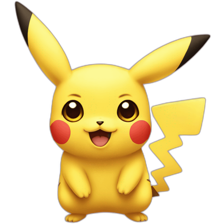 cute pikachu emoji