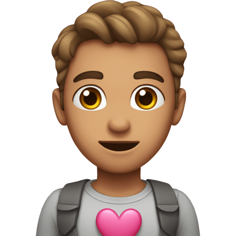 Corazón rosado  emoji