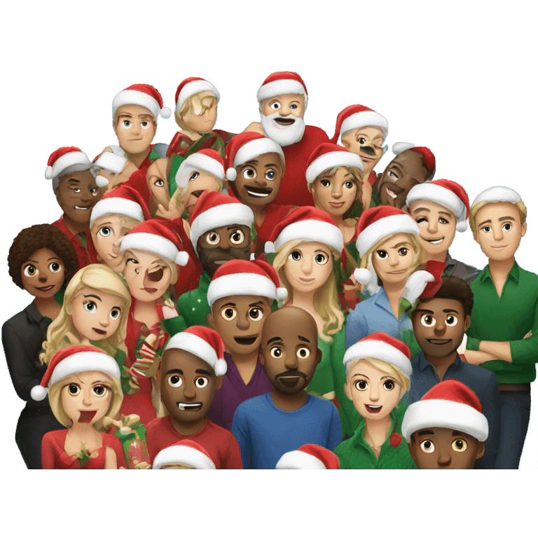 Christmas party  emoji