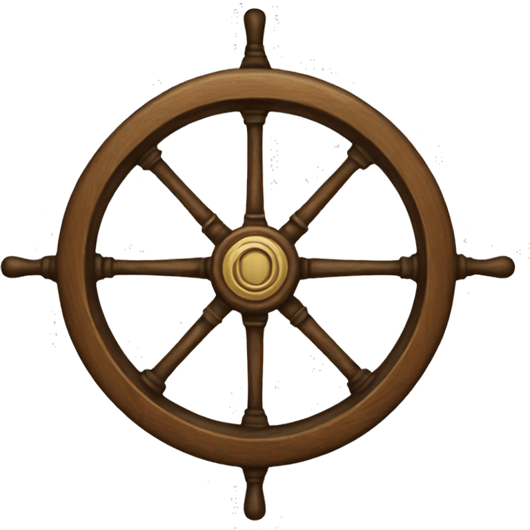 ship wheel emoji