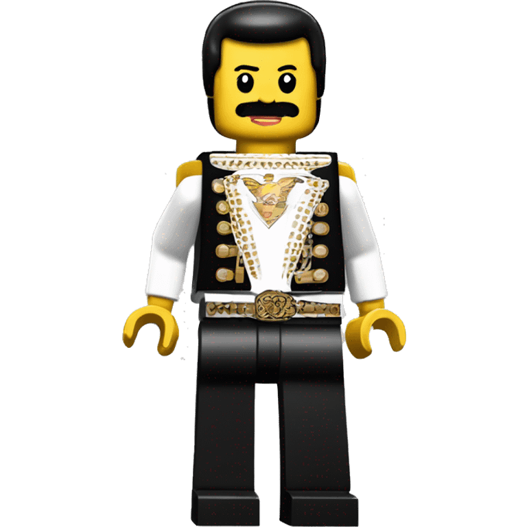 FREDDIE MERCURY lego full body emoji