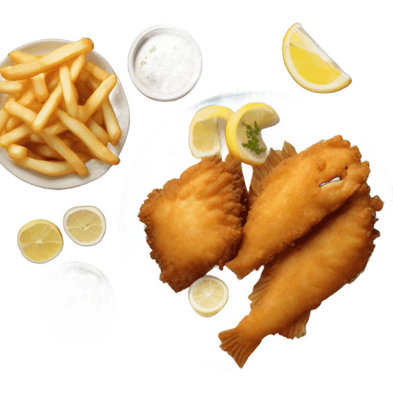 Fish and chips emoji