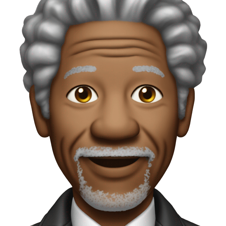 Gay Morgan freeman emoji