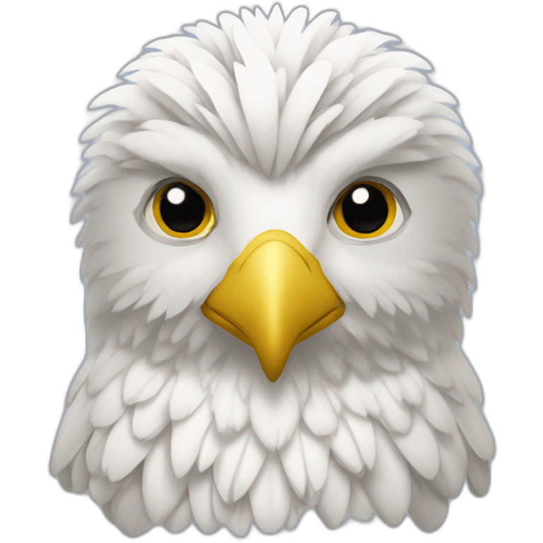 Aigle bicéphale de la serbie emoji