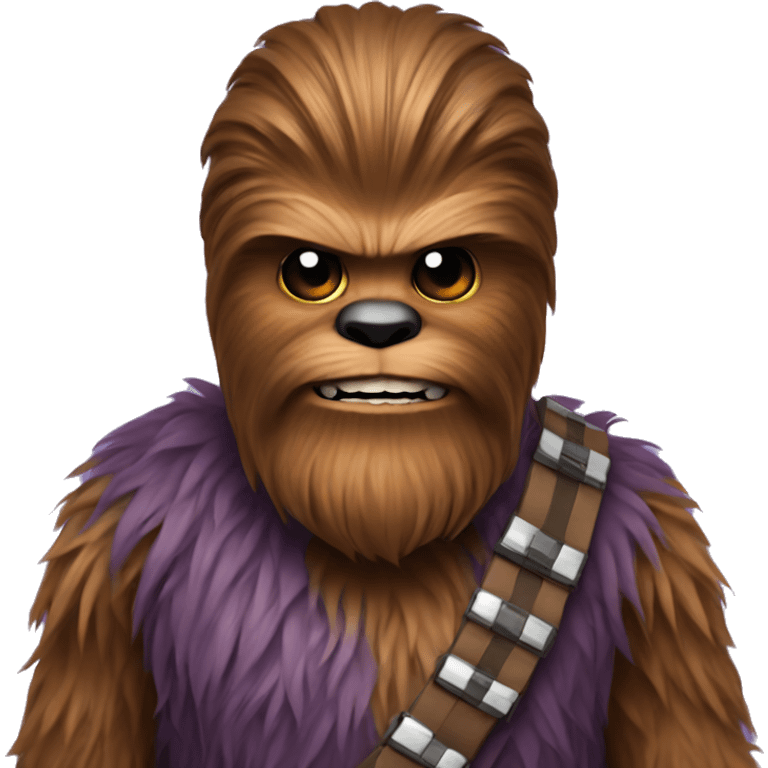 Purple Chewbacca emoji