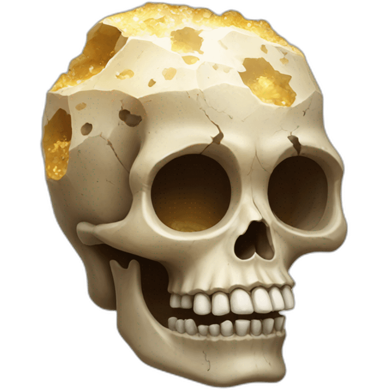 Geode skull emoji