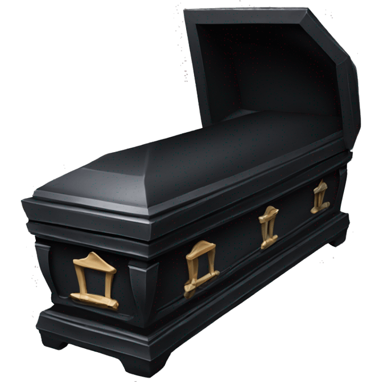 Gothic coffin emoji