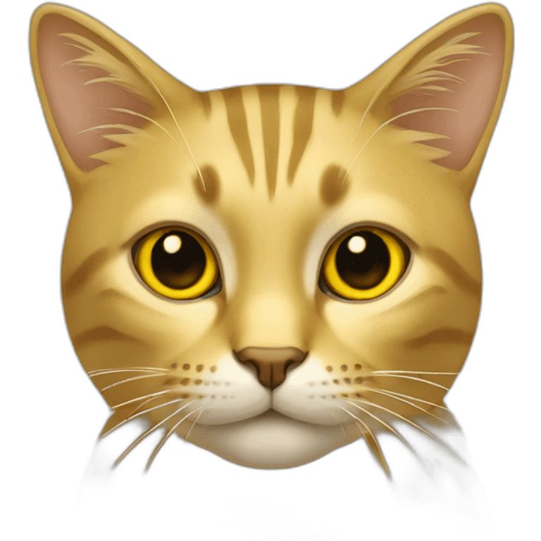 cat gold emoji