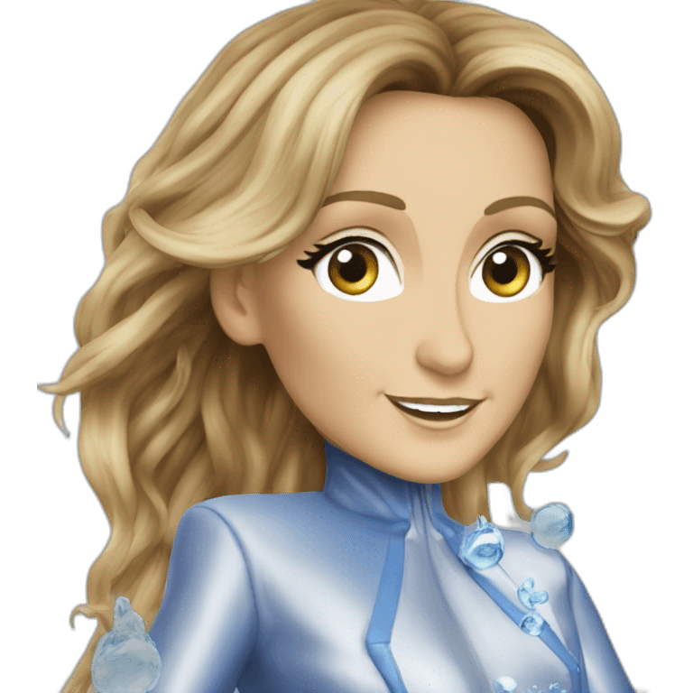 celine dion water vegas emoji