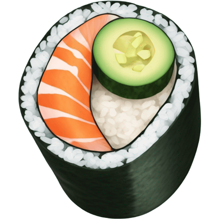 Sushi roll emoji