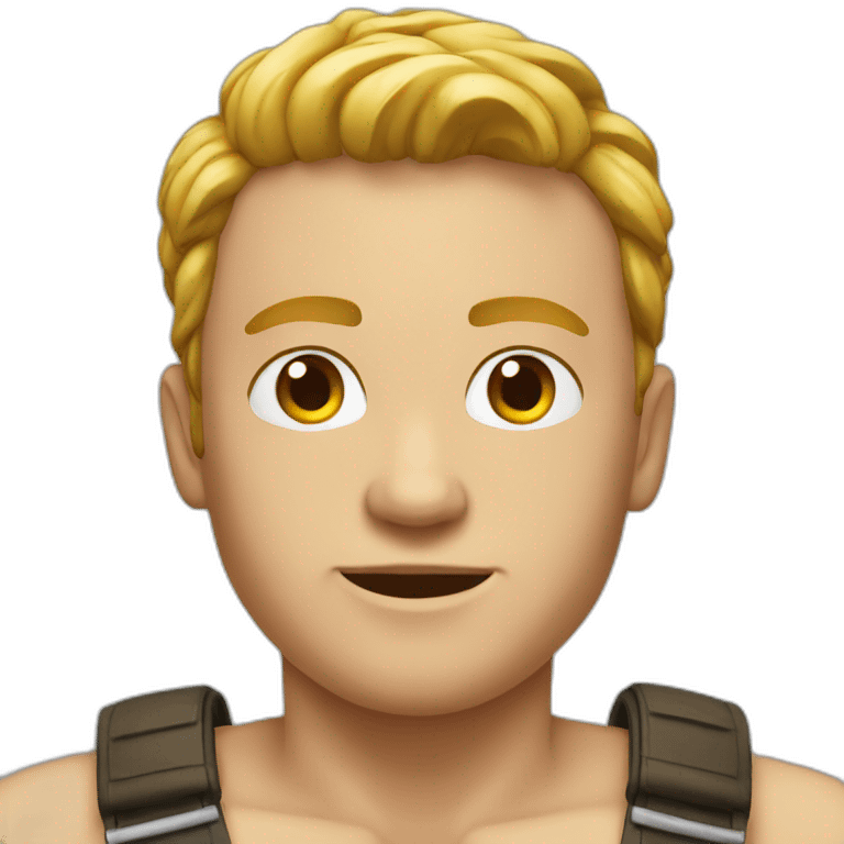 homme nu emoji