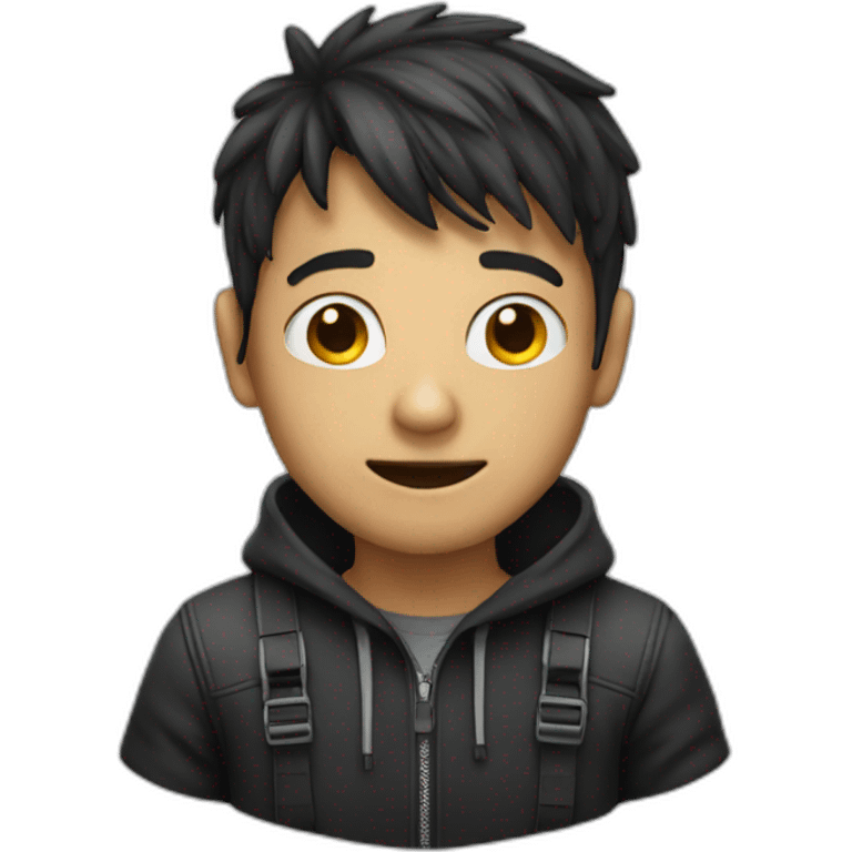 Boy hacker emoji