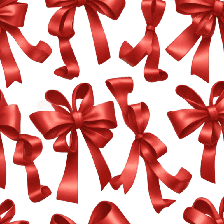 Red bow emoji