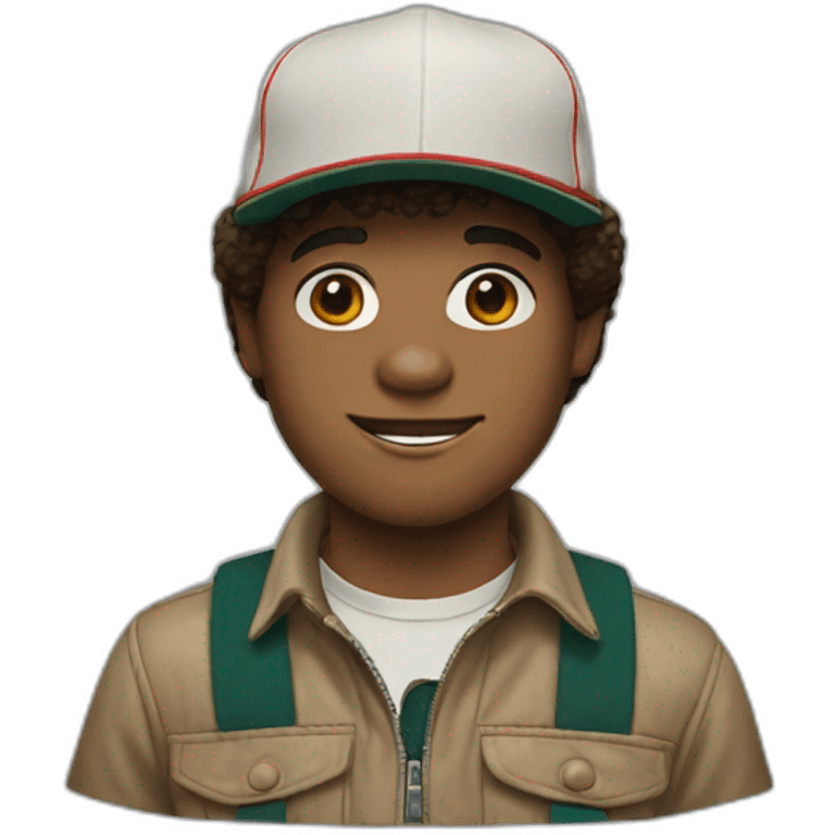 Dustin from stranger things  emoji