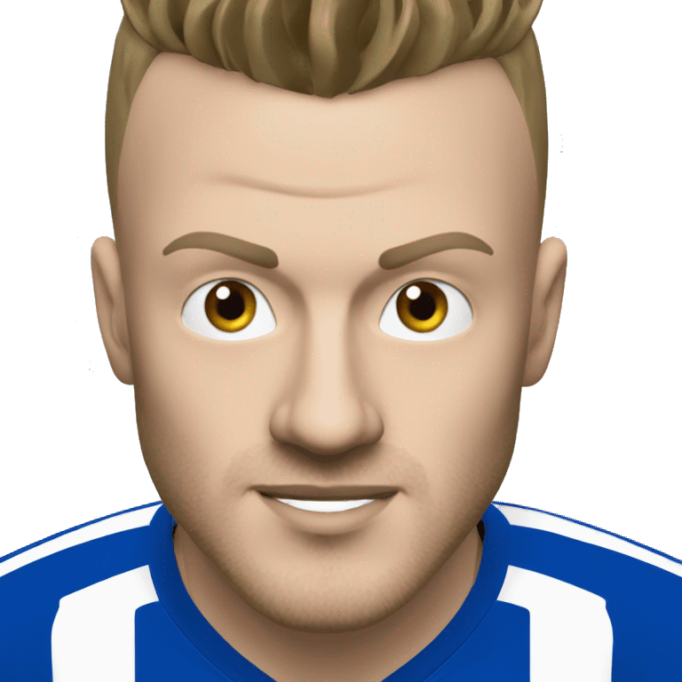 leicester city Vardy football player 4k hd emoji