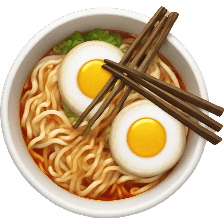 hot korean ramen emoji