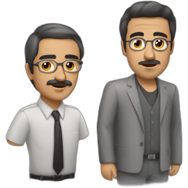 Berto romero y Andrés buenafuente emoji