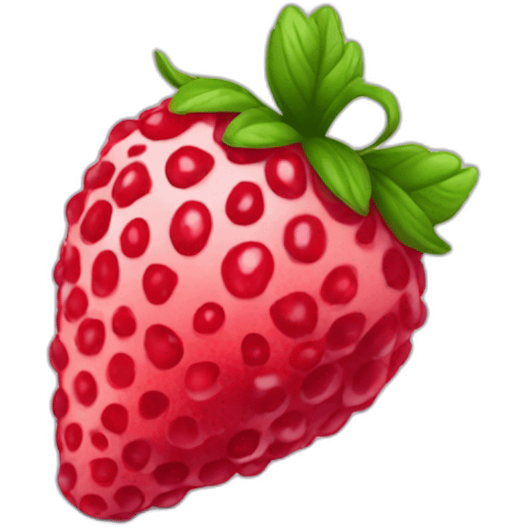 Fraise framboise myrtille emoji