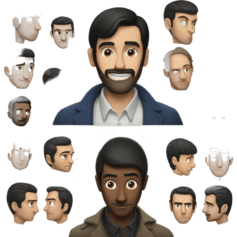 Soufiane Guerrab-Lupin-série-netflix emoji