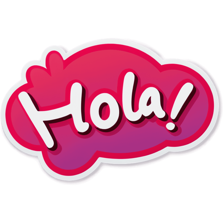 Hola emoji