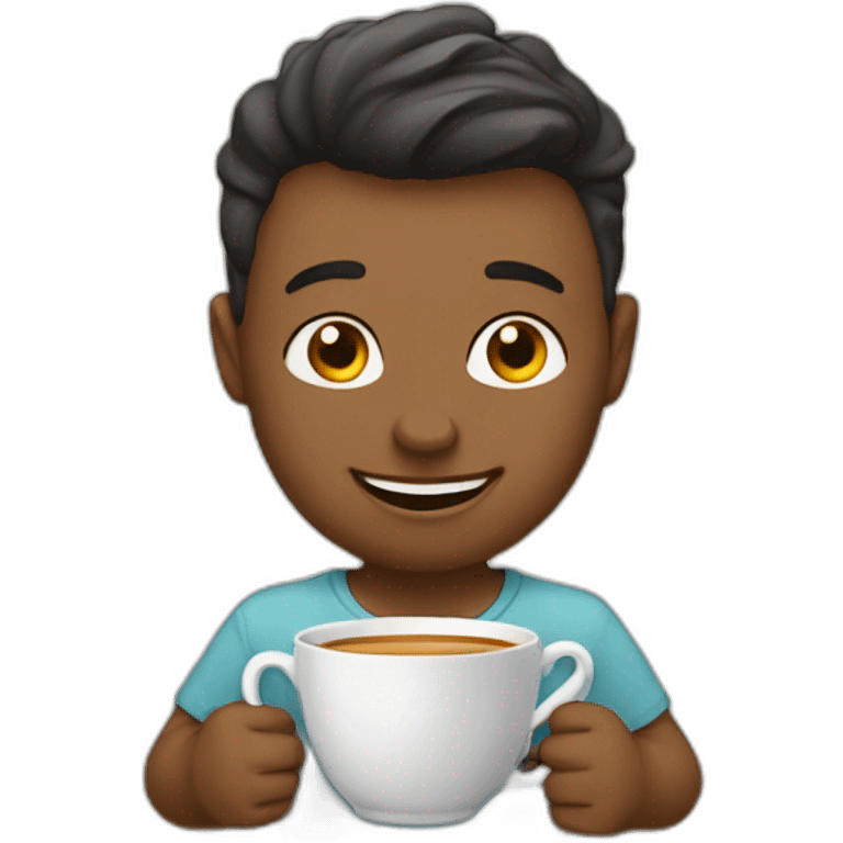 Tasse de thé emoji