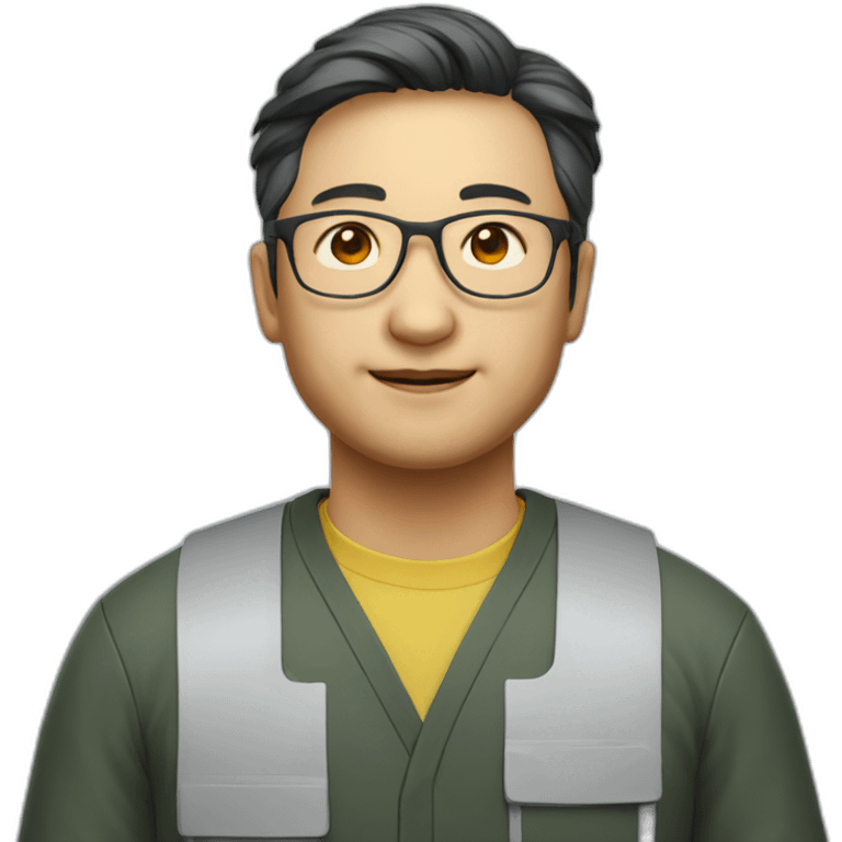 chinese glasses engineer emoji