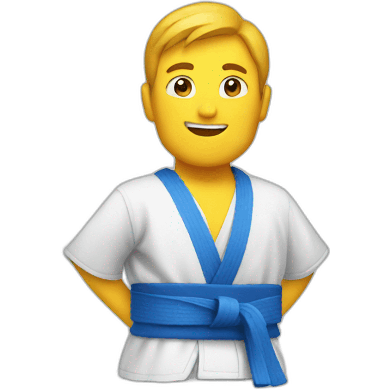 Blue belt emoji