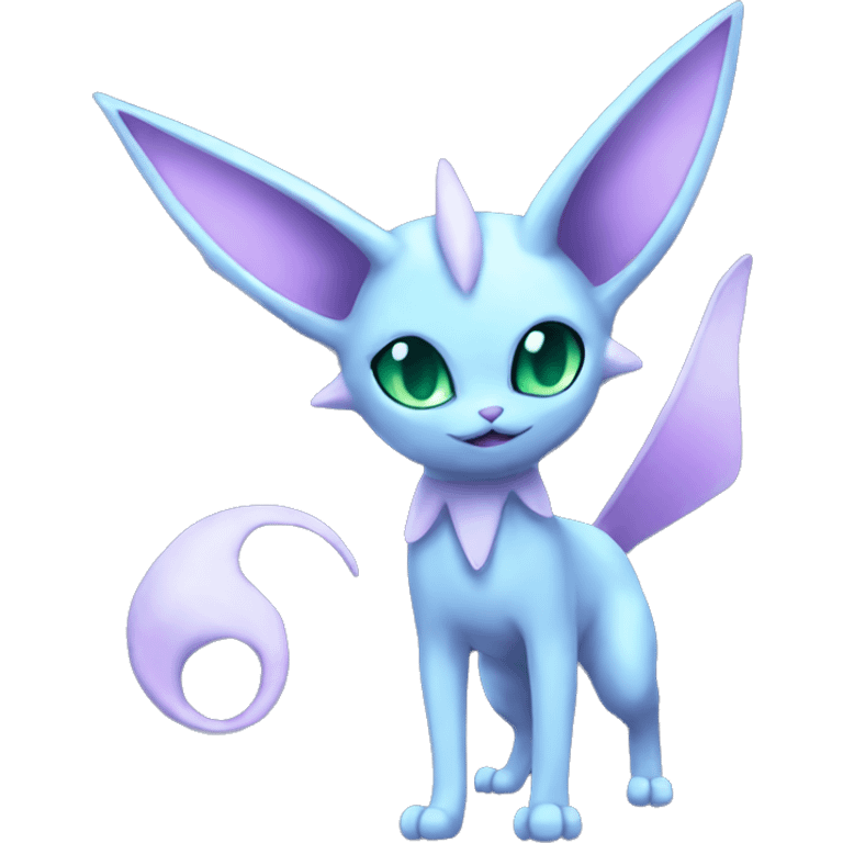 Espeon-Vaporeon full body emoji