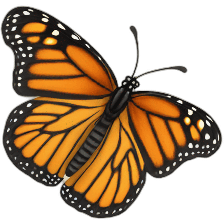 monarch-butterfly emoji