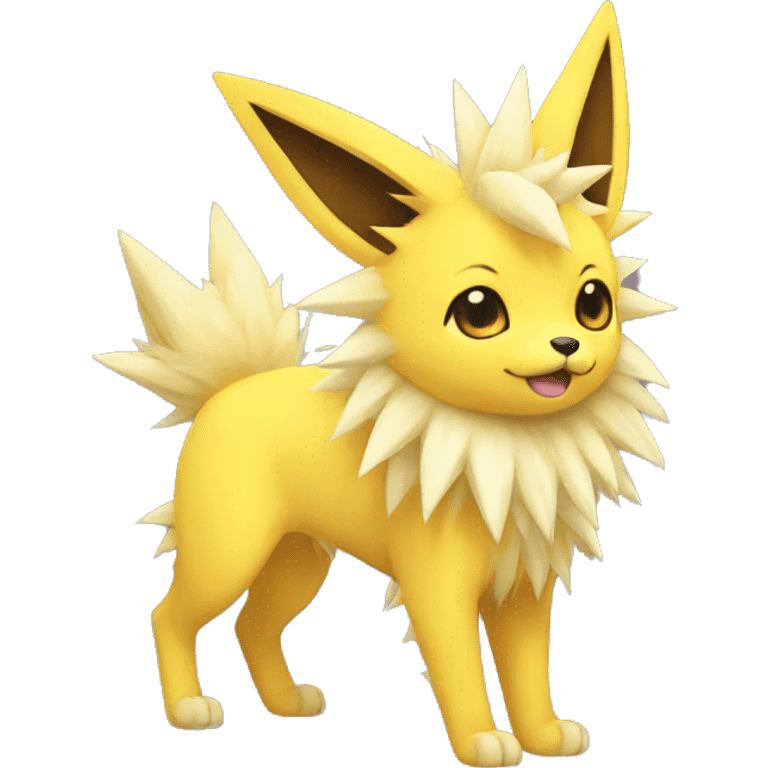 Kawaii Jolteon full body emoji