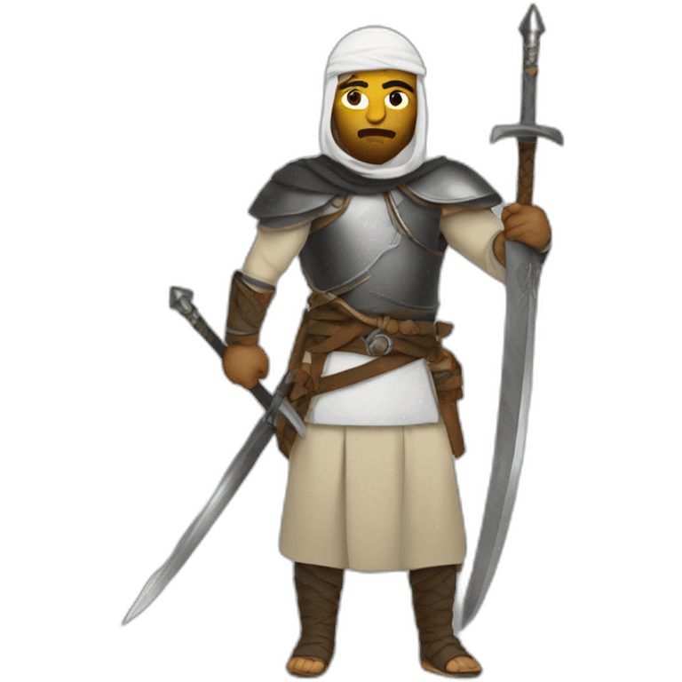 Muslim warrior  emoji