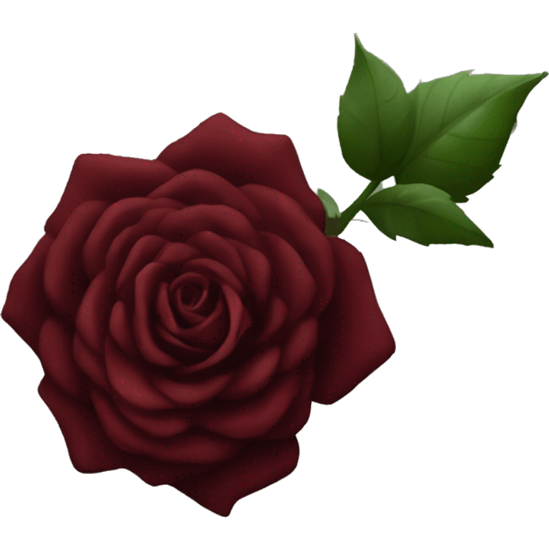 Dark red roses  emoji