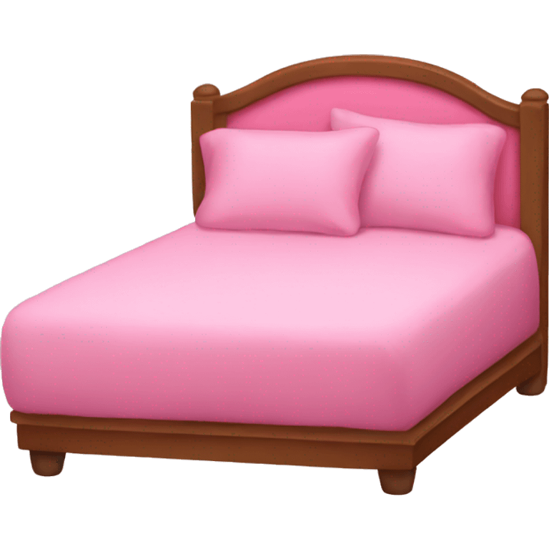 pink bed emoji