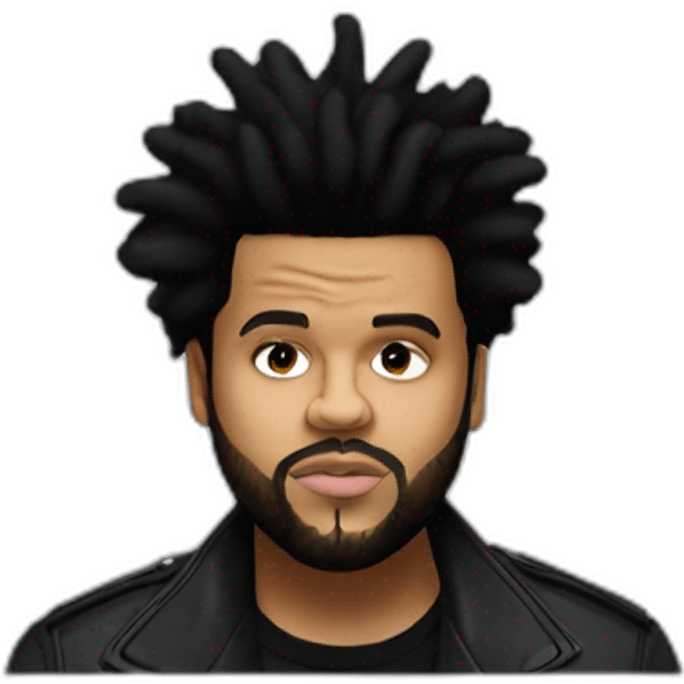 The weeknd emoji