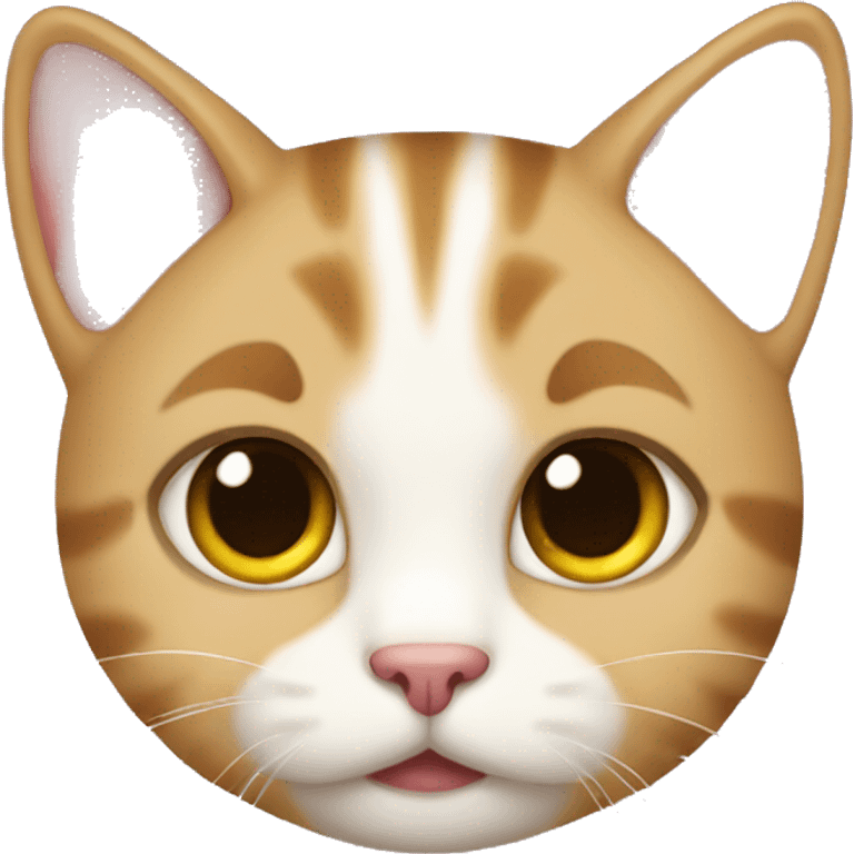 A cute cat emoji