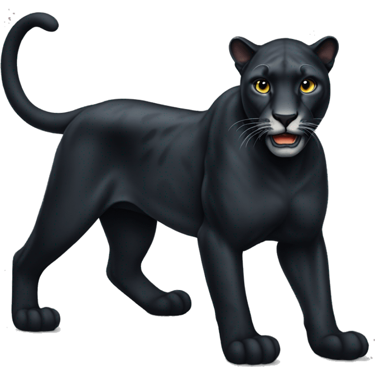 full body panther emoji