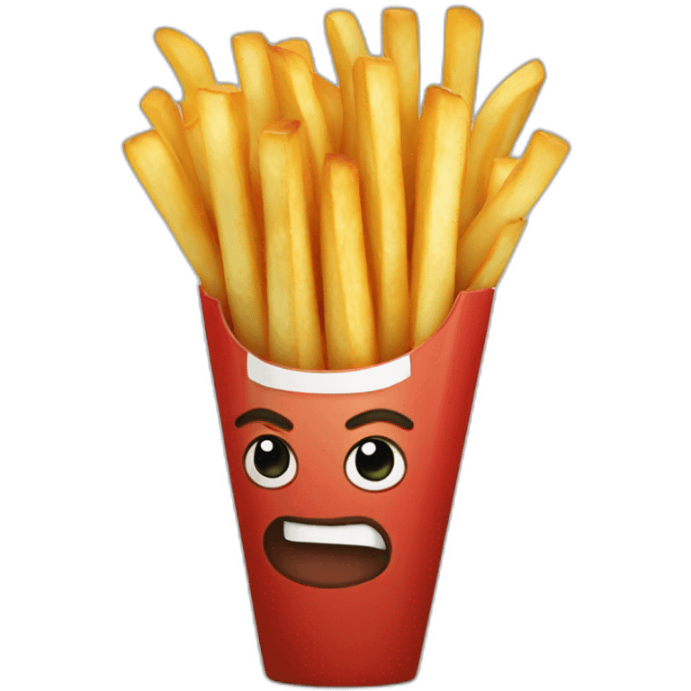 frenchfries-fighter emoji