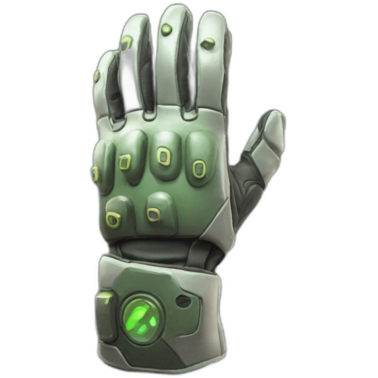 Futuristic Doom Gloves emoji