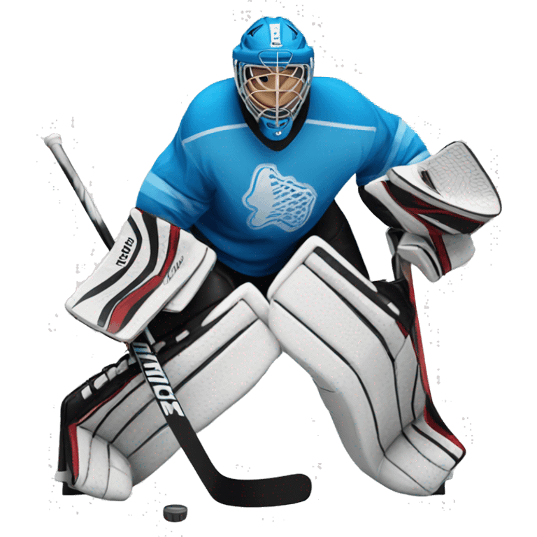 ice hockey goalie  emoji