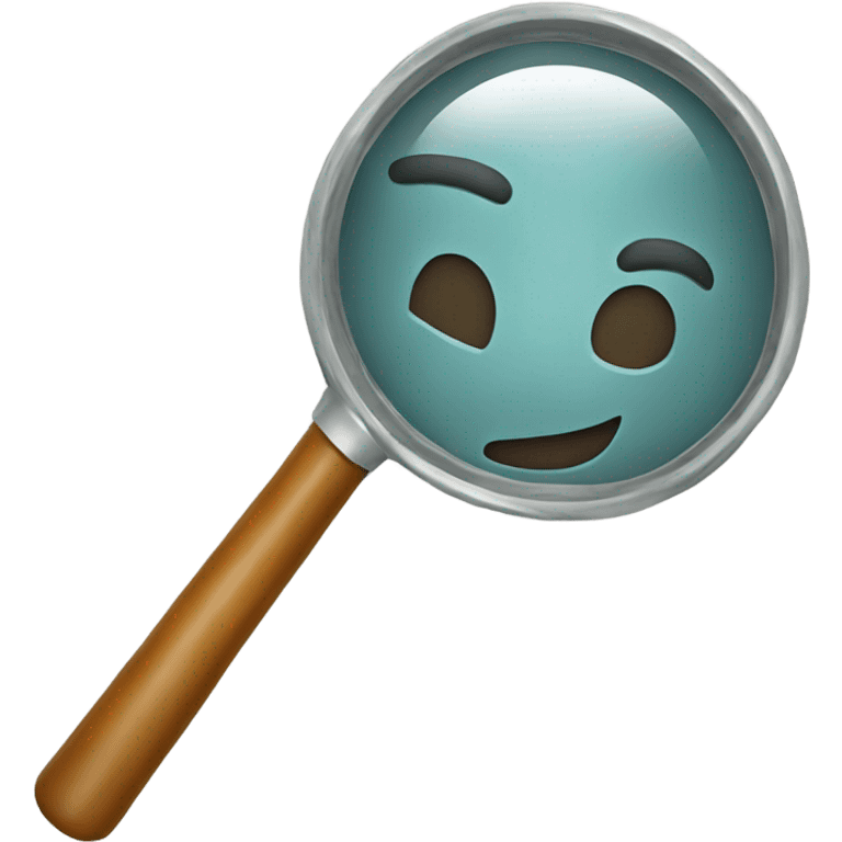 Magnifying glass emoji